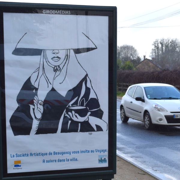 La Société Artistique de Beaugency affiche ses œuvres dans la ville