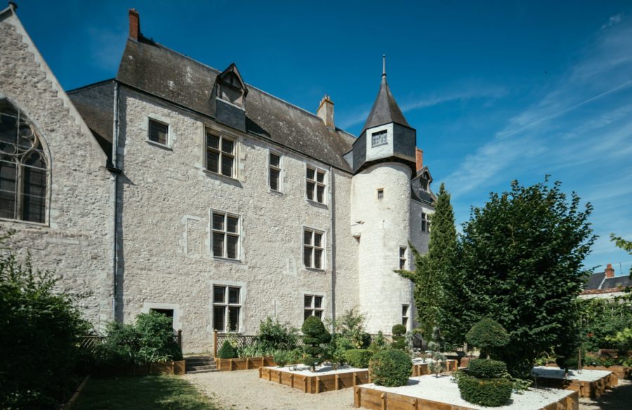 Château de Beaugency vu depuis les jardins